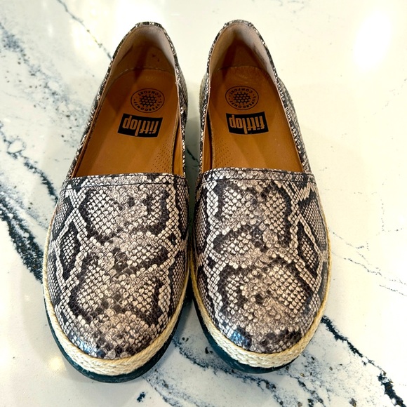 FitFlop Snake Super Comfort Technology Loafer sz.6 - Picture 2 of 12